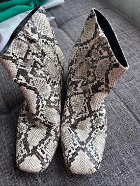 Urban Outfitters Snake print Ankle Boots in - Women's Fashion Boots